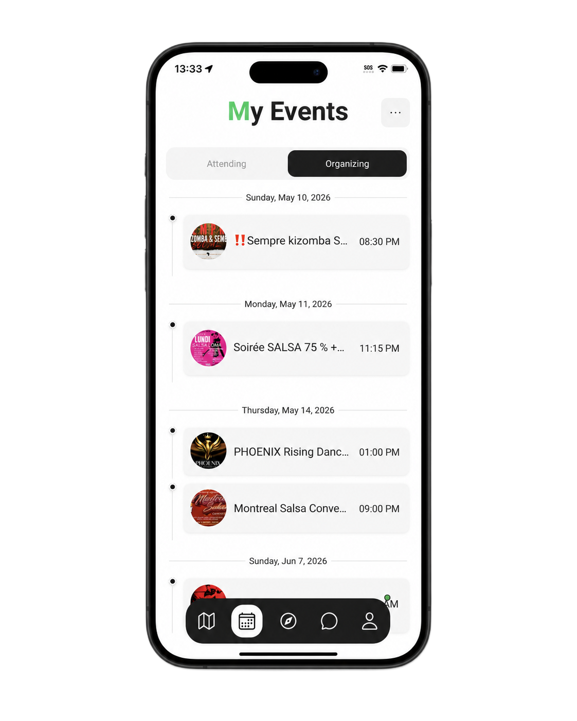 Squadz event discovery