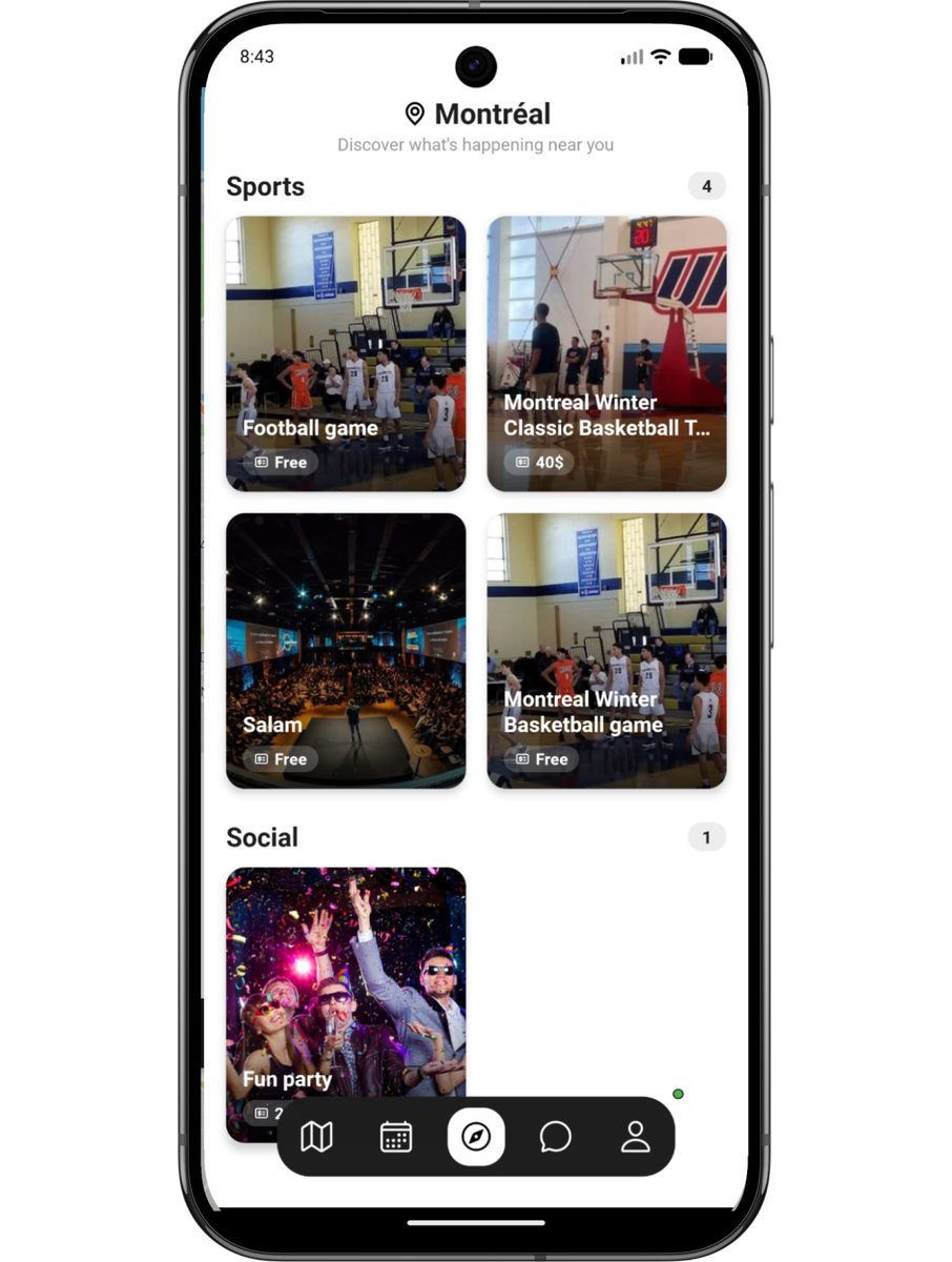 Squadz event discovery